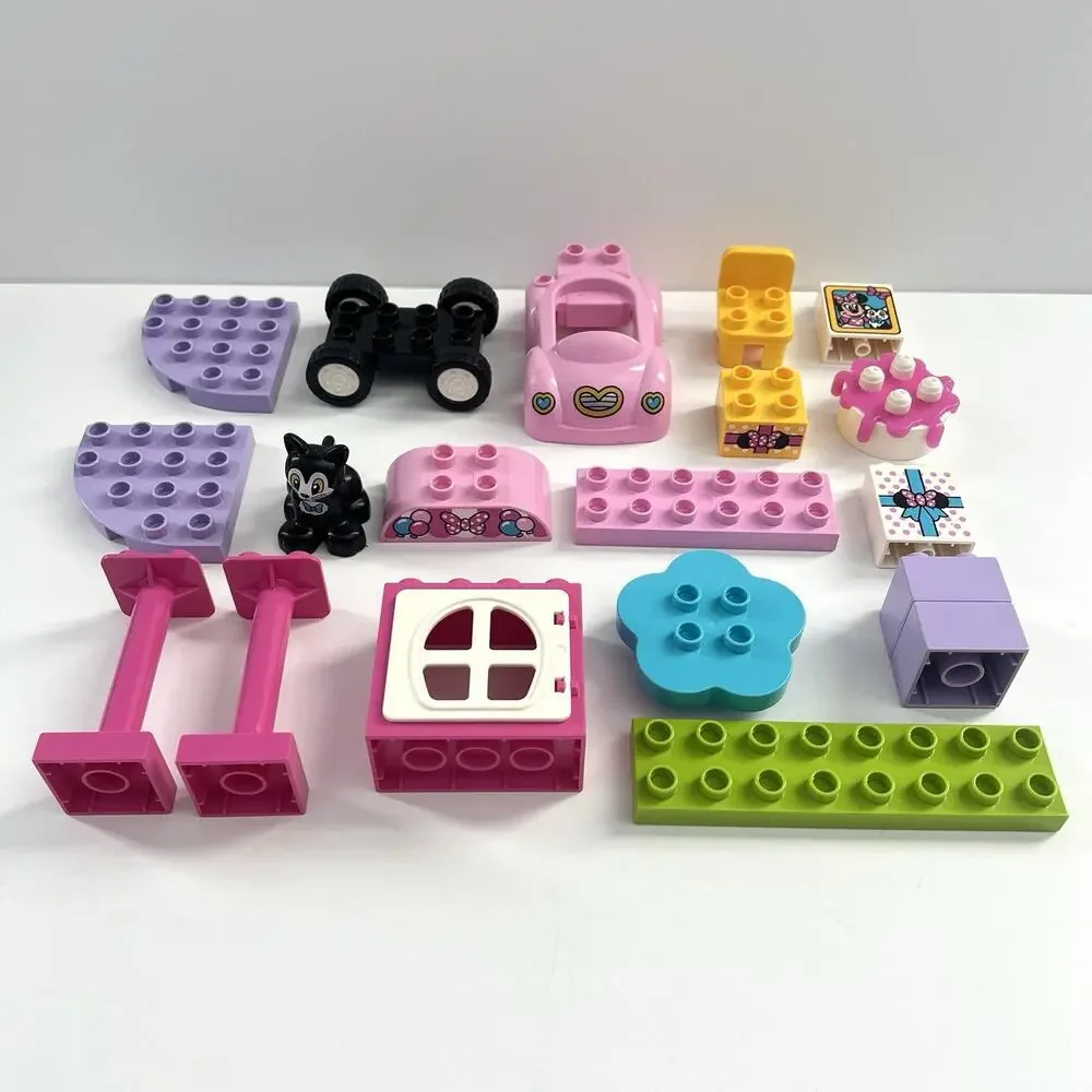 Lego Duplo Disney 10873 Minnie's Birthday Party Mouse Complete Toy Building Set